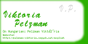 viktoria pelzman business card